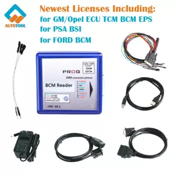 Новые лицензии для PSA BSI для FORD BCM для GM/OPEL ECU TCM BCM EPS BD9 коннектор Pinout IO терминал IO PROG программатор
