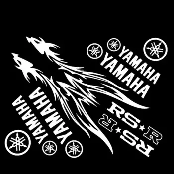 Новые наклейки на боковую полоску мотоцикла, подходящие для наклеек Yamaha, декоративные наклейки для автомобиля, водостойкий солнцезащитный крем