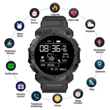 Новые смарт-часы FD68S для мужчин и женщин, умные часы с Bluetooth, сенсорный фитнес-браслет для IOS, Android, мужские часы, мужские часы