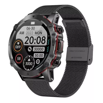 Новые уличные умные часы AK56 с Bluetooth и вызовом, 1,43 дюйма, пульсометр, кровяное давление, мультиспортивные умные часы