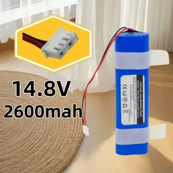 Новый 14,8 v 3200mah Перезаряжаемый для робота-пылесоса Ecovacs Deebot DJ35,DJ36,DK35,DK36,DN520 18650 батарея высокого качества