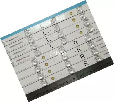 Новый 3 набора = 48 шт 7LED светодиодная подсветка полоса для Panasonic TV TX-55AX630B TX-55AX630E TB55O9M 550TV01 550TV02 V4