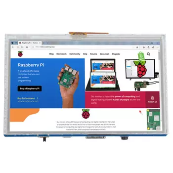 Новый 5-дюймовый 800x480 резистивный сенсорный ЖК-экран монитор HDMI-совместимый с Raspberry Pi 4B 3B +