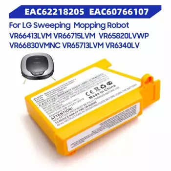 Новый аккумулятор для робота LG Sweeping Mopping VR65720LVMP VR65715LVM EAC 62218205 VR66750LVWP EAC 60766107 АГМ 30061001 Пылесос