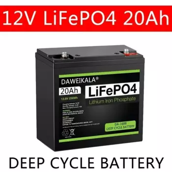 Новый аккумулятор LiFePo4 12 В, 20 Ач, литий-железо-фосфатный аккумулятор 12 В, 24 В, LiFePo4 для детских скутеров, лодок, мотор, без налога