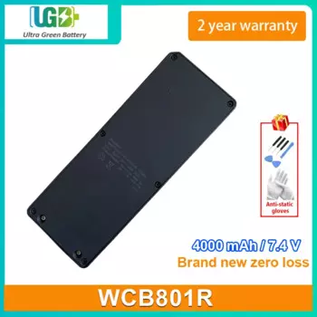 Новый аккумулятор UGB для WCB801R 104667(2S1P), внешний аккумулятор, внешний аккумулятор 4000 мАч, 7,4 В, Вт/ч