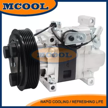 Новый Автомобильный Компрессор переменного тока для Mazda 3 M3 1,6 L 2003 2004 2005 2006 2007 2008 H12A1AG4DY BP4K61K00 H12A1AG4DY