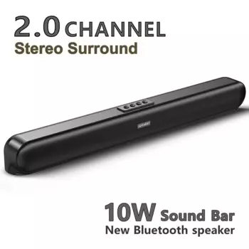 Новый Bluetooth-динамик для настольного компьютера, Саундбар с сабвуфером, звуковая система для домашнего кинотеатра, стерео Беспроводная игровая звуковая колонка