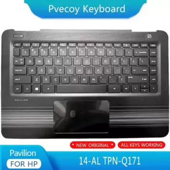 Новый чехол для ноутбука HP Pavilion 14-AL TPN-Q171, упор для рук, клавиатура, американская английская версия, верхняя крышка