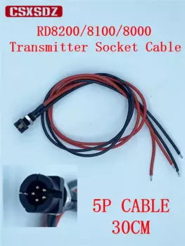 Новый кабель питания для радиатора RD8000 RD8100 RD8200 RD7200, детектор трубопроводов, передатчик, разъем питания, кабель, аксессуары для ремонта