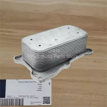 Новый масляный радиатор двигателя для Mercedes-Benz 05-15 S300 S350 S400 W221 M272 C CLK E GLK ML R S SLK 2721880001