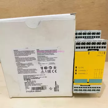 Новый модуль реле безопасности Siemens 3TK2834-2BB40 24 В в коробке