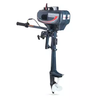 Новый мотор для лодки, подвесной Троллинговый мотор, двухтактный T3.5 короткий осевой лошадиный двигатель кВт