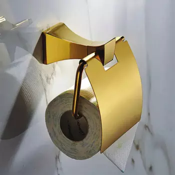 Новый настенный роскошный латунный медный Золотой держатель для туалетной бумаги Золотой Держатель салфеток аксессуары для ванной комнаты -- MDP4620