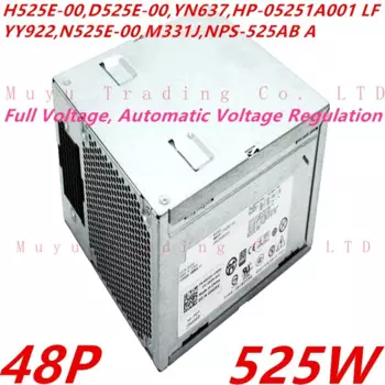 Новый оригинальный блок питания для Dell PowerEdge T3400 410 48Pin 525 Вт, внешний источник питания для телефона