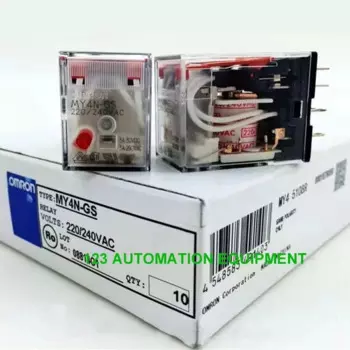 Новый оригинальный MY4N-GS 220/240VAC 24VDC 12VDC OMRON Реле
