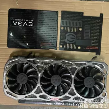 Новый оригинальный охладитель для видеокарты EVGA Geforce GTX1080TI FTW3 с винтом задней панели
