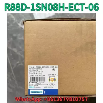 Новый Серводвигатель R88D-1SN08H-ECT-06 Быстрая доставка