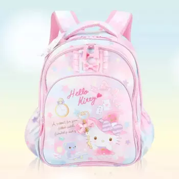 Новый школьный портфель Sanrio Hello Kitty, милый мультяшный повседневный рюкзак на плечо, вместительный Детский рюкзак