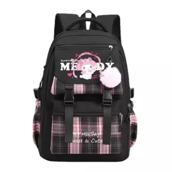 Новый школьный ранец Sanrio Clow M, милый легкий и вместительный повседневный рюкзак с мультяшным рисунком