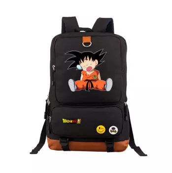 Новый школьный рюкзак в стиле аниме Dragon Ball Z Goku Buu Vegeta, большой вместительный рюкзак для мальчиков и девочек, повседневный рюкзак из ткани Оксфорд