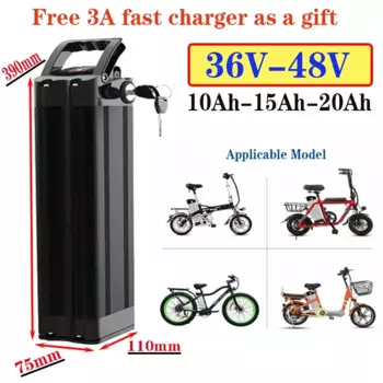 Новый складной электровелосипед аккумулятор 48V 10Ah 15Ah 20Ah для Samebike LO26 20LVXD30 DCH 006 Ebike 18650 аккумулятор