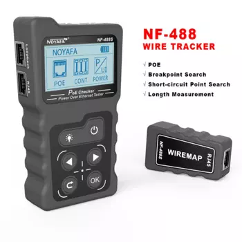 NOYAFA NF-488 Тестер сетевого кабеля