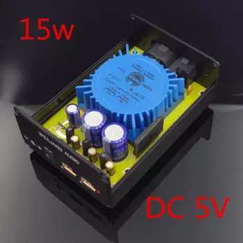 Новый тип 5 в USB 15 Вт DC порт двойной выход Линейный источник питания DC регулятор напряжения CAS XMOS raspberry