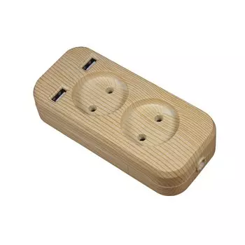 Kyubi Удлинитель розетки USB 2 порта 5В 2А