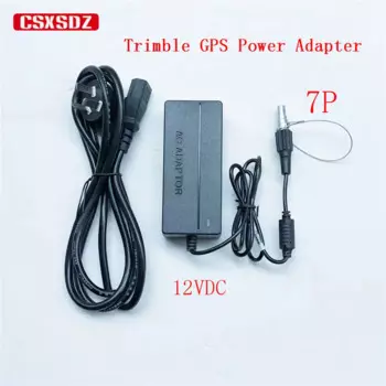 Новый внешний адаптер питания Trimble GNSS GPS RTK 12 В постоянного тока 7 контактов R6R7R8R10