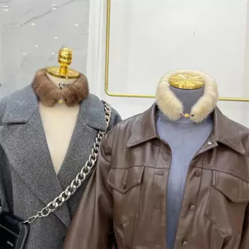 Новый женский меховой шарф осень-зима корейский модный натуральный соболиный шарф женский зимний теплый и ветрозащитный шарф