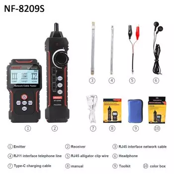 NOYAFA NF-8209S Тестер сетевого кабеля