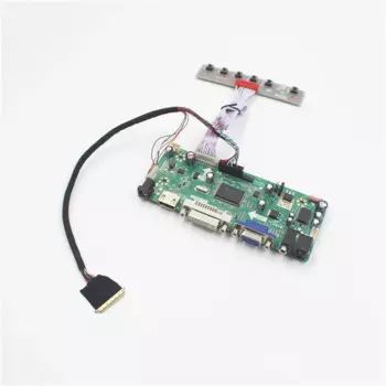 NT68676 VGA DVI AUIDIO набор для платы ЖК-контроллер HDMI-совместим с LTN156AT02-D04 15,6 дюймов 1366X768 комплект ЖК-контроллеров diy