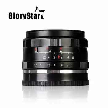 Объектив MK-E-35-1.7 35 мм f1.7 с большой апертурой и ручной фокусировкой, для камер Sony с байонетом E, NEX7, a6000, a6300, a6500, A6400, A5100