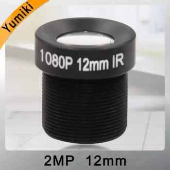 Объектив видеонаблюдения Yumiki 2MP-12mm черный
