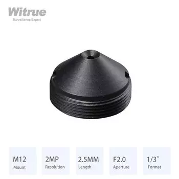Объектив Witrue 2,5 мм для видеонаблюдения