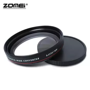 Объектив ZOMEI для зеркальной камеры Nikon, ультратонкий широкоугольный фильтр UV72 40,5 мм 49 мм 52 мм 55 мм 58 мм 62 мм 67 мм 72 мм 77 мм 0,45x