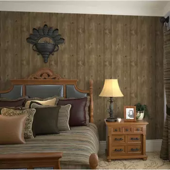 Обои 3d из нетканого материала, имитация дерева под старину, под телевизор, диван, фоновые обои для спальни, 53 см х 10 м, 4 цвета на выбор