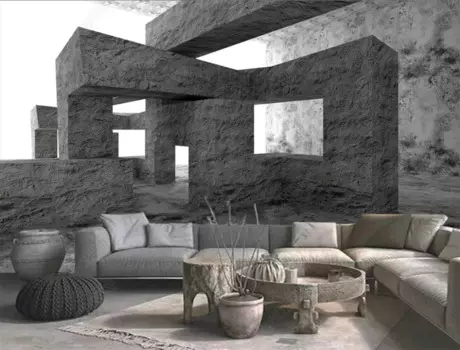 Обои 3D настенные, обои на стену, для гостиной, спальни, фоновые стереоскопические обои с расширенным пространством