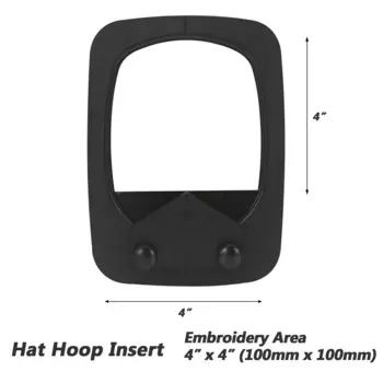 Обруч для вышивальной шляпы Sewtalent для Janome Memory Craft MC500E MC300E MC350E MC9500 Elna 820 830 швейная машина JA335 вставка рамка