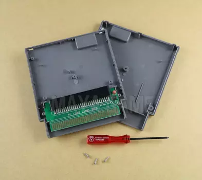 OCGAME для FC 60 Pin to NES 72 Pin FC NES корзина этикетка боковой адаптер преобразователь PCBA с корпусом винты и отвертки 15 шт.