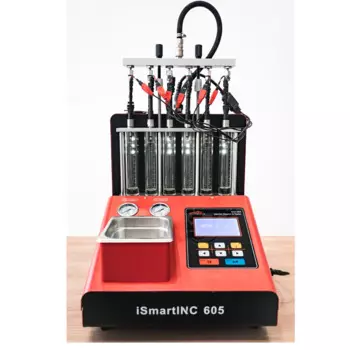 Очиститель и тестер топливного инжектора LAUNCH CNC 605A GDI, профессиональный, 6 цилиндров, ультразвуковая очистка инжекторных систем GDI EFI SFI