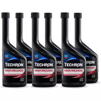 Очиститель топливной системы Techron с высоким пробегом, 12 унций, из 6