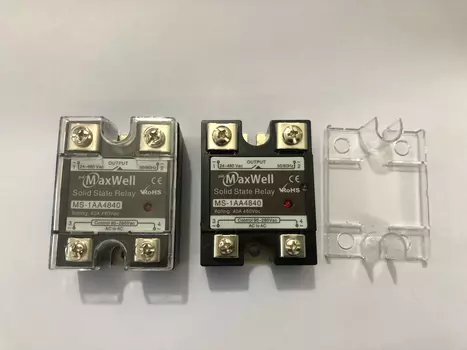 Однофазное твердотельное реле MS-1AA4840 SSR40AA SSR40-AA AC To AC 90-280VAC вход 24-480VAC выход
