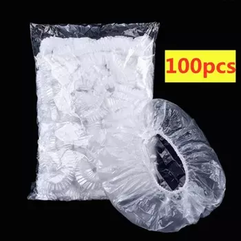 Одноразовые прозрачные крышки для мисок 100 шт.