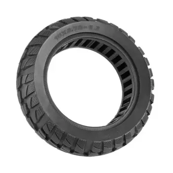 Однотонная шина для электрического скутера 10 дюймов, шины 10X70/65-6,5-, противоскользящие износостойкие шины для безкамерных скутеров по бездорожью, 1