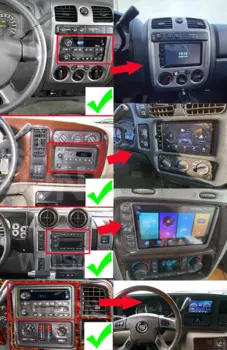 OEM автомобильный радиоприемник CarPlay 7 дюймов для Chevrolet Silverado Suburban Tahoe Avalanche Hummer Savanna GMC Sierra Yukon Canyon Envoy 2003-2006