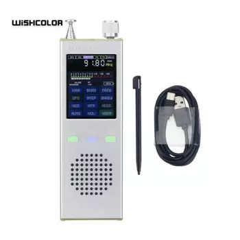 Официальный Лицензированный радиоприемник HAMGEEK ATS120-Pro V4.1x SI4732 FM SSB с полным диапазоном, цифровой декодер с регистрационным кодом