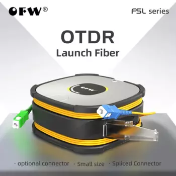 OFW OTDR Launch Cable Волокно 1 км Одномодовый SC/FC/LC OTDR Тестовый удлинитель OTDR Dead Zone Eliminator Разъем 1 км по индивидуальному заказу