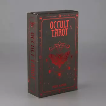 Оккультистический Таро, 78 карт гадания, устанавливаемая колода, карточка с изображением оркулала, семейство детской, Solomonic, древние Волшебные гримбы